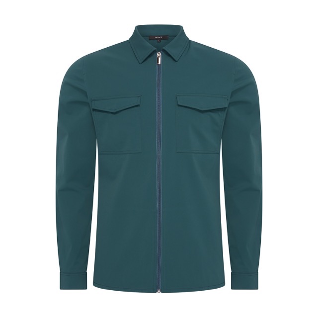 Mi-Piace travel overshirt petrol