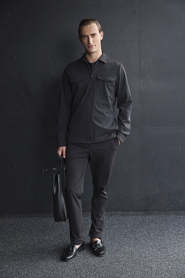 Mi-Piace travel overshirt zwart