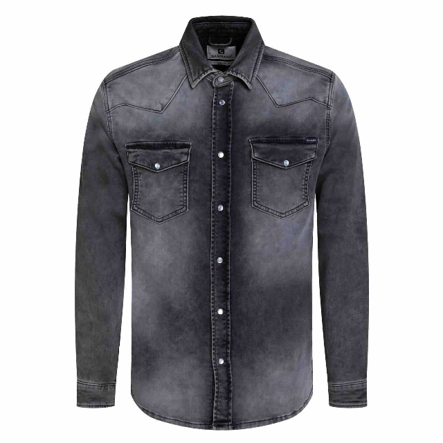 Gabbiano shirt 335734 denim