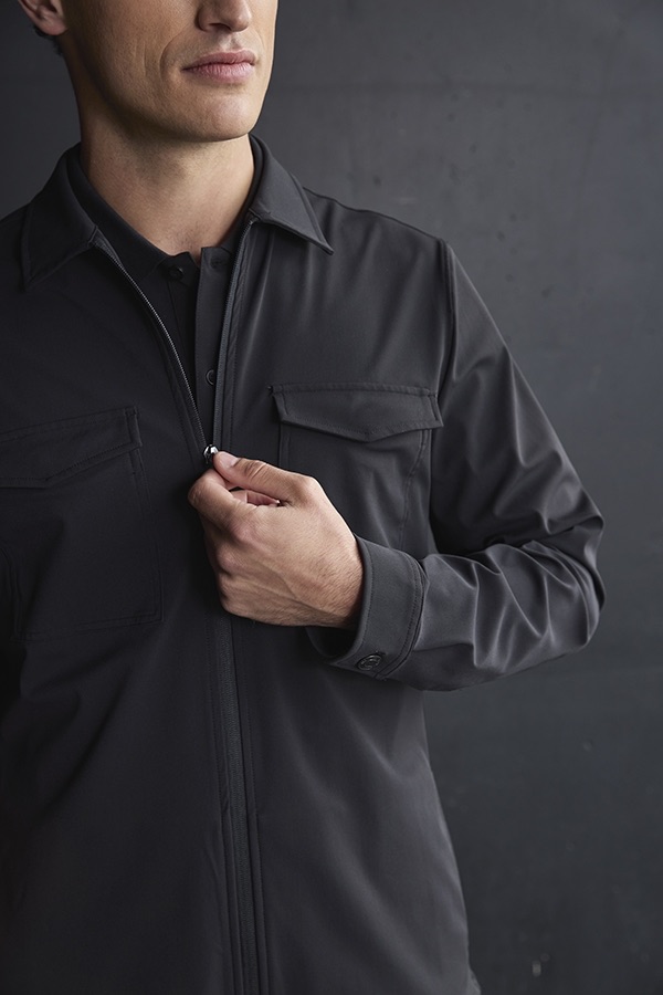 Mi-Piace travel overshirt zwart