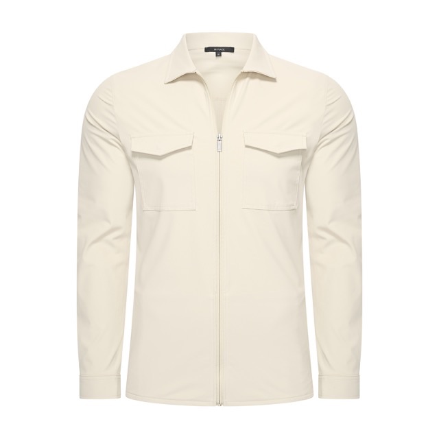 Mi-Piace travel overshirt stone
