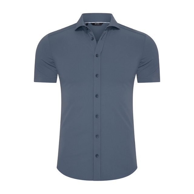 Mi-Piace travel shirt blauw 