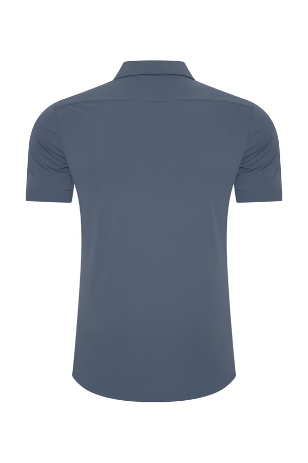 Mi-Piace travel shirt blauw 