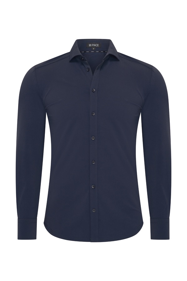 Mi-Piace travel shirt navy  
