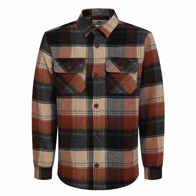 Gabbiano overshirt 335741 clay