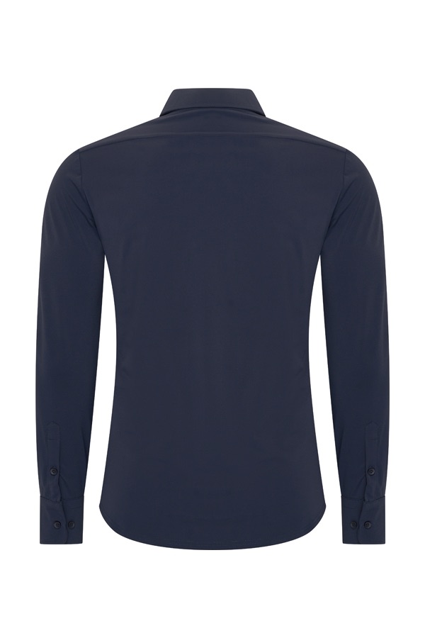 Mi-Piace travel shirt navy  