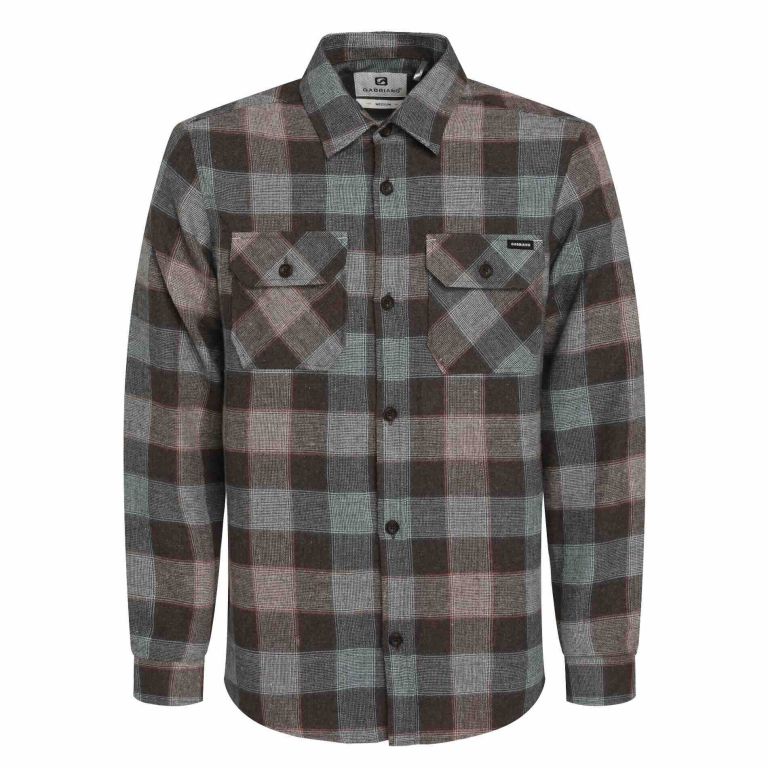 Gabbiano overshirt 335749 brown