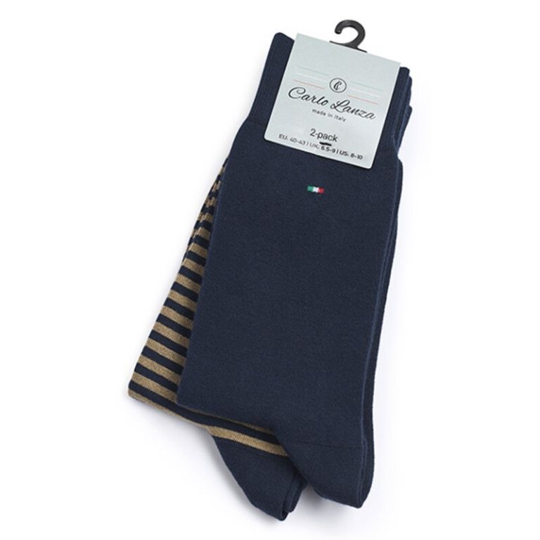 Carlo Lanza  Sokken 2-pack  