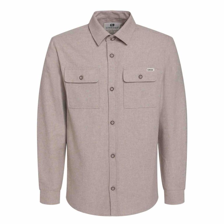 Gabbiano overshirt 335750 taupe