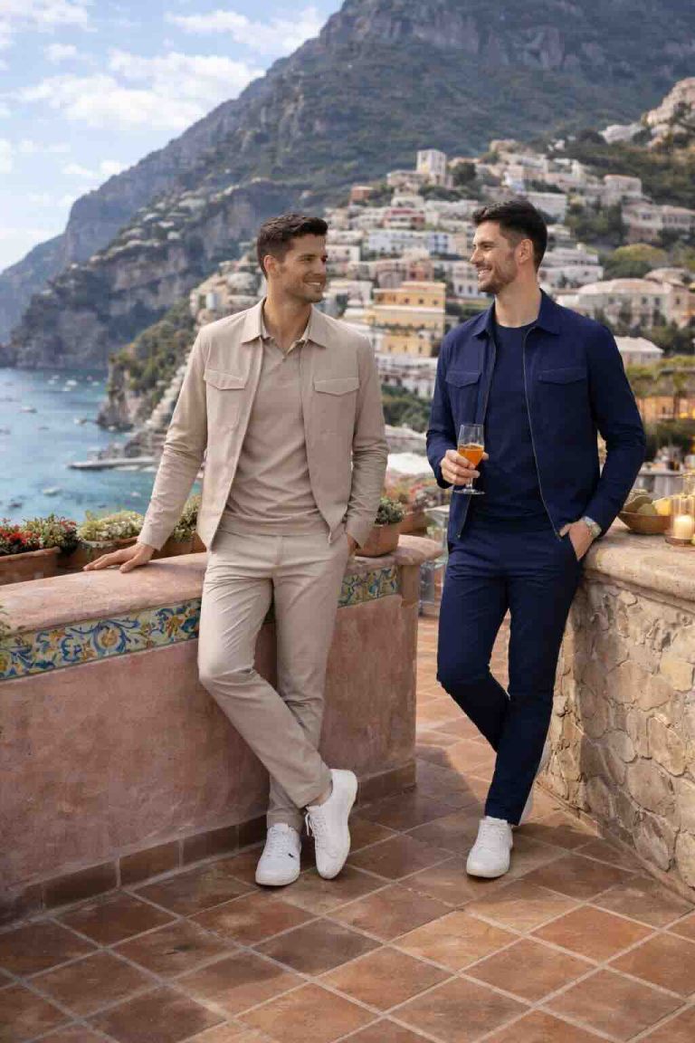 Mi-Piace travel overshirt taupe