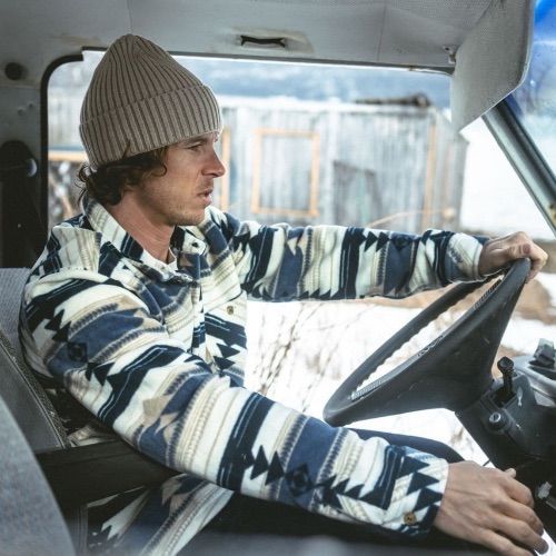 Protest fleece over shirt